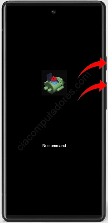 Como formatar Google Pixel 6 pelos botões?