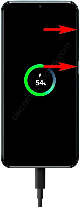 Como formatar o Samsung Galaxy M13 desligado?