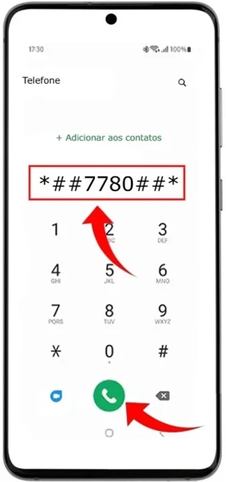 Códigos para formatar o Samsung Galaxy M13