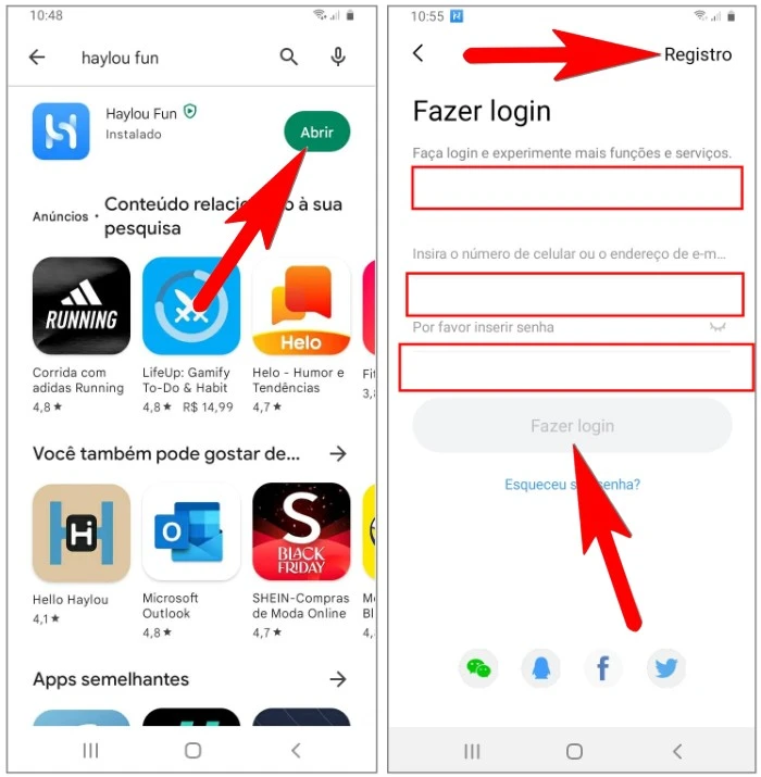 Como emparelhar o Haylou Solar Plus RT3 no celular?