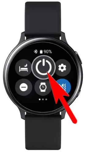 Como desligar o Galaxy Watch 5?