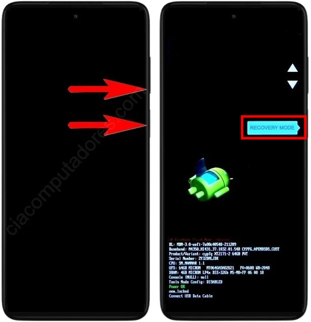 Como formatar o Motorola Moto G53 pelo modo de recuperação?