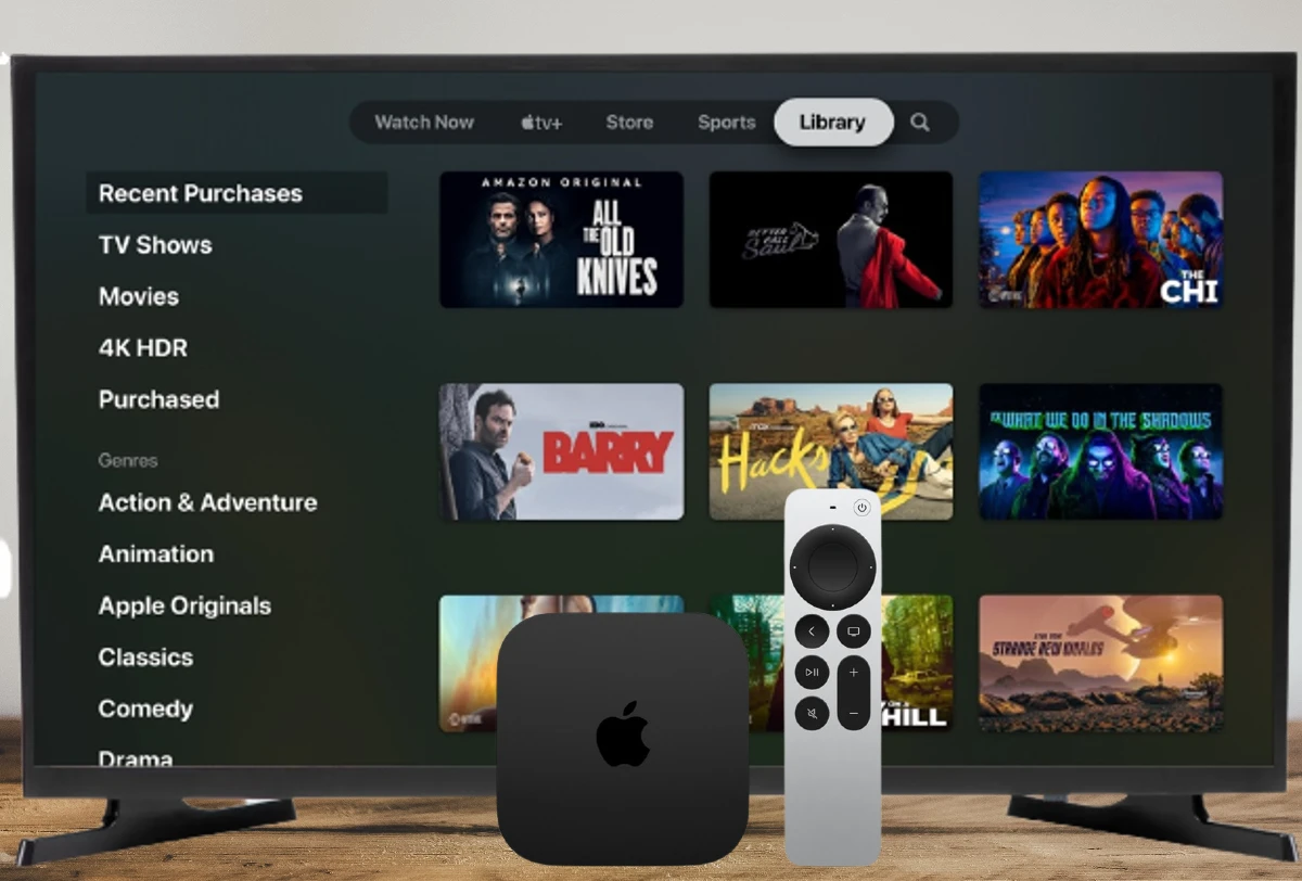 Como configurar a Apple TV?