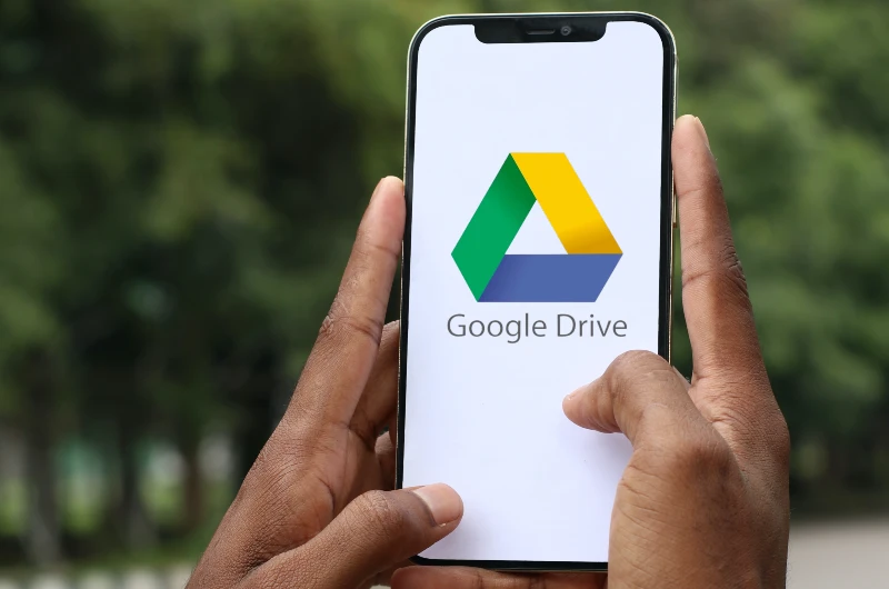 Como transferir arquivos para Google Drive?