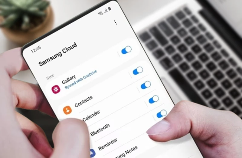 Como transferir arquivos usando o Samsung Cloud?