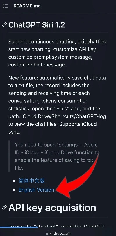 Configurando o atalho do ChatGPT no iPhone