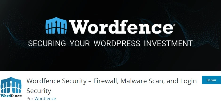 Plugin WordPress Wordfence Security