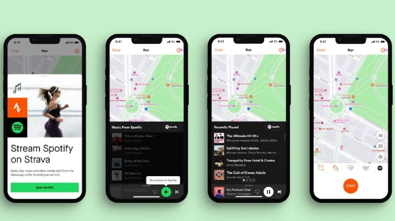 Conectando o Spotify ao Strava