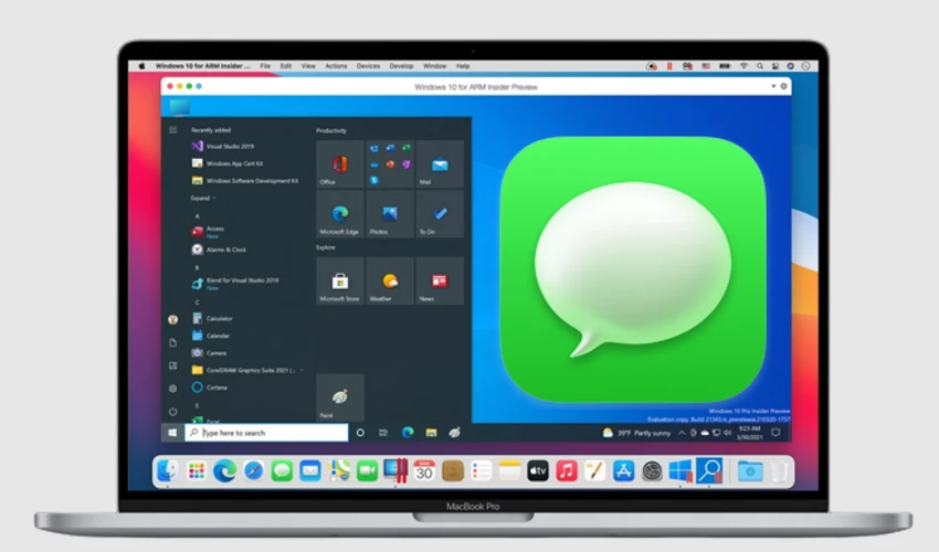 Como usar o iMessage no Windows usando um MacBook?