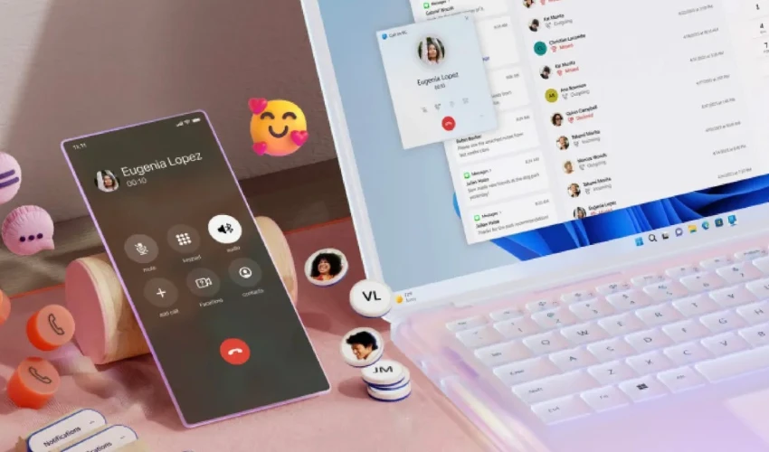 Como usar o iMessage no Windows usando o Phone Link?