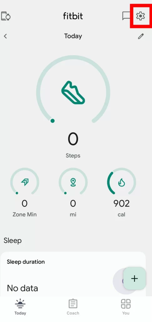 Passos para transferir sua conta Fitbit para uma conta Google existente