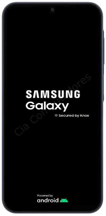 Como formatar o Samsung Galaxy A15 5G usando os botões?