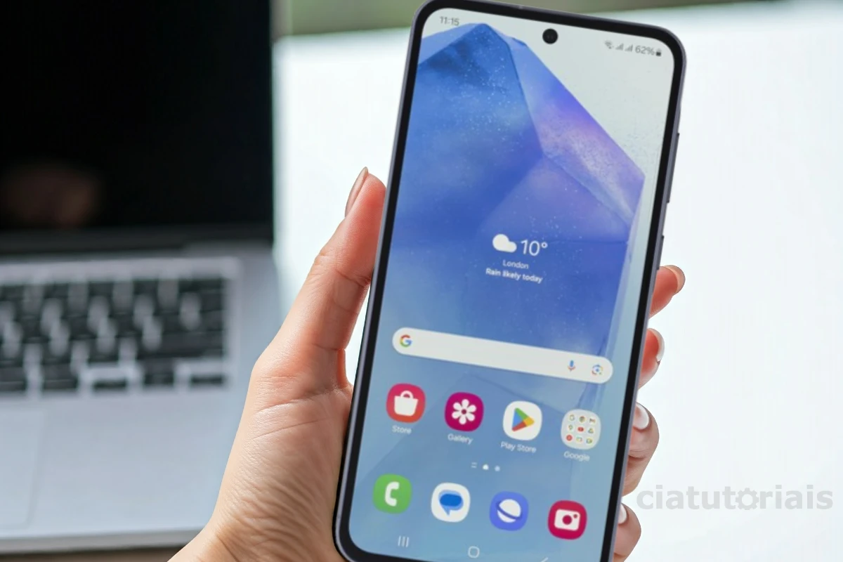 Como formatar Samsung Galaxy A55?