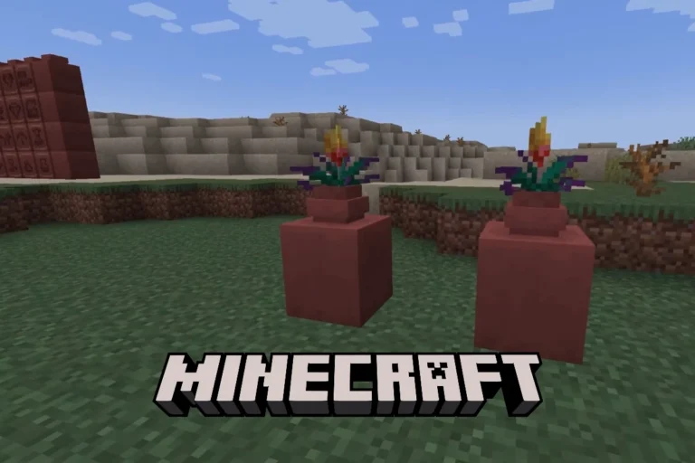 Como criar vasos de flores em Minecraft para decorar sua casa?