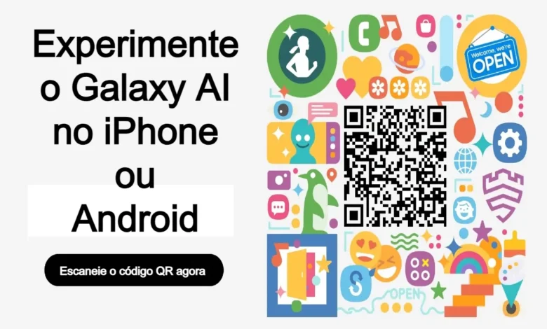 Como experimentar o Galaxy AI no seu iPhone ou Android?