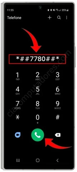 Códigos para formatar o Samsung Galaxy Z Fold 6.