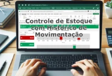 Como criar planilha de controle de estoque com histórico de movimentação