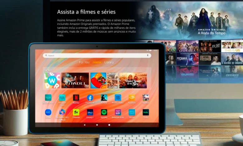 Como remover anúncios do tablet Amazon Fire HD 10