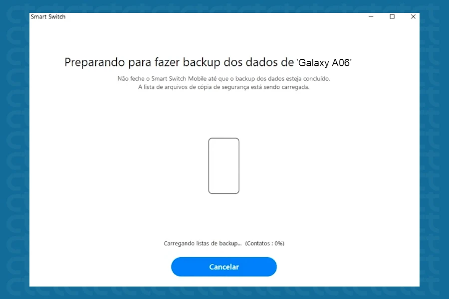 Como fazer backup no celular Samsung Galaxy usando o Smart Switch?