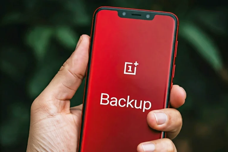 Como fazer backup no celular OnePlus?
