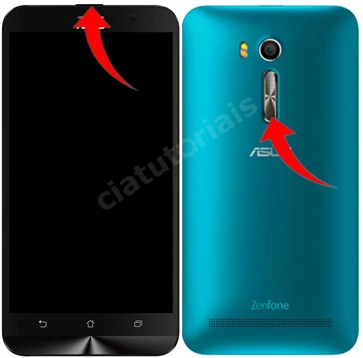 Como formatar Asus Zenfone Go Live pelo modo de recuperação?