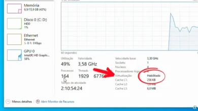 Como saber se a virtualização está habilitada no Windows 10 ou Windows 11