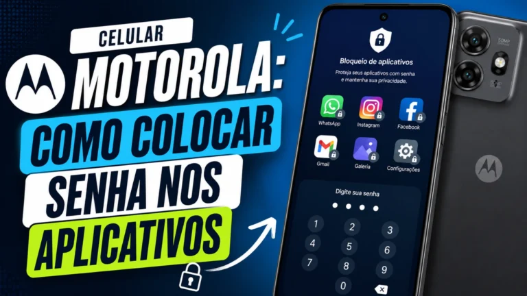Celular Motorola: Como colocar senha nos aplicativos?