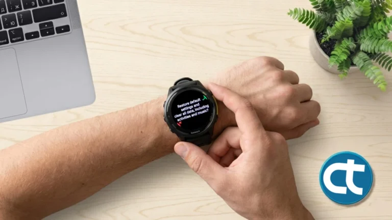 Como Restaurar o Garmin Forerunner 970 (Via Configurações)
