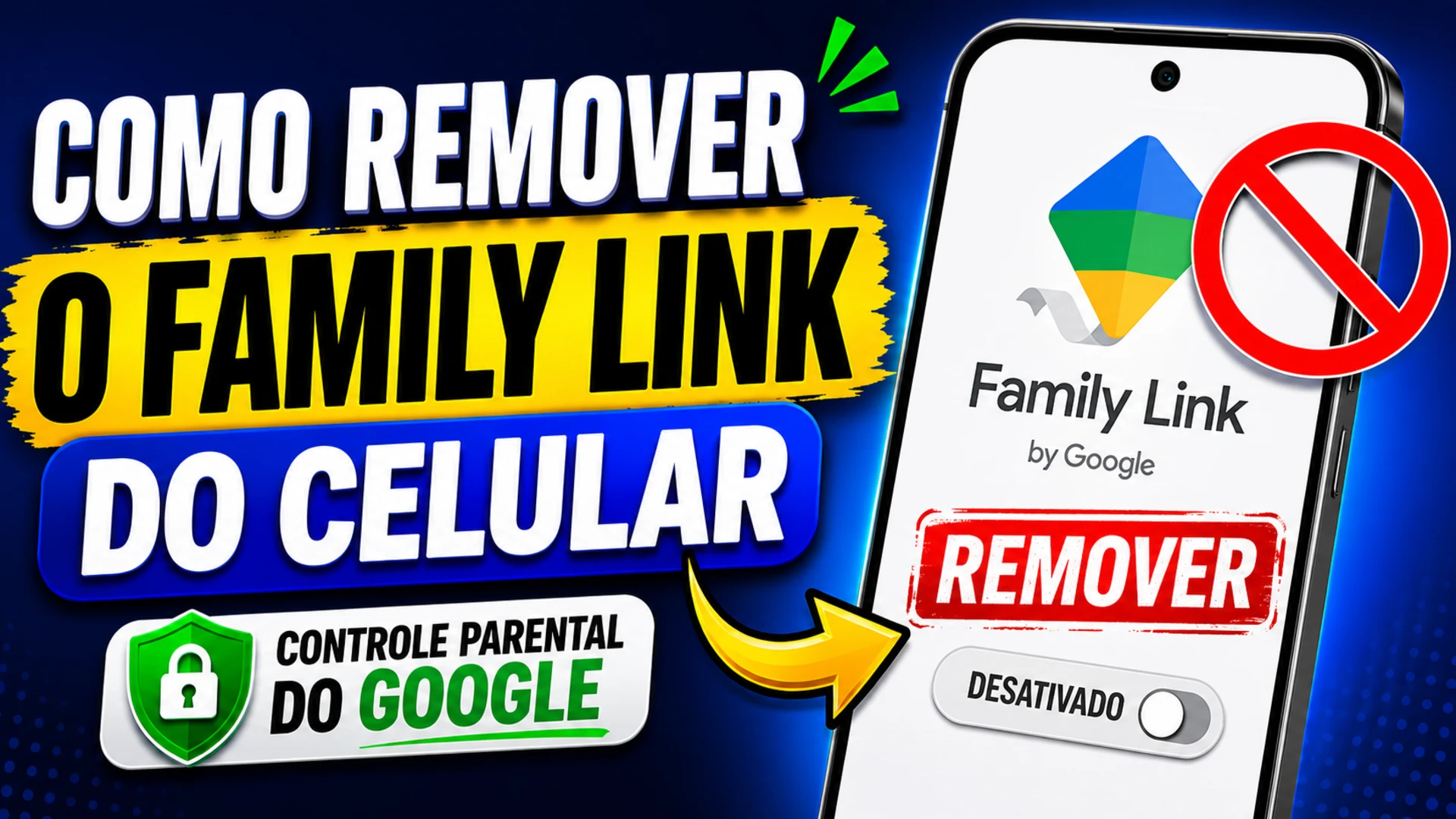 Como remover o Family Link do celular (Controle Parental do Google)