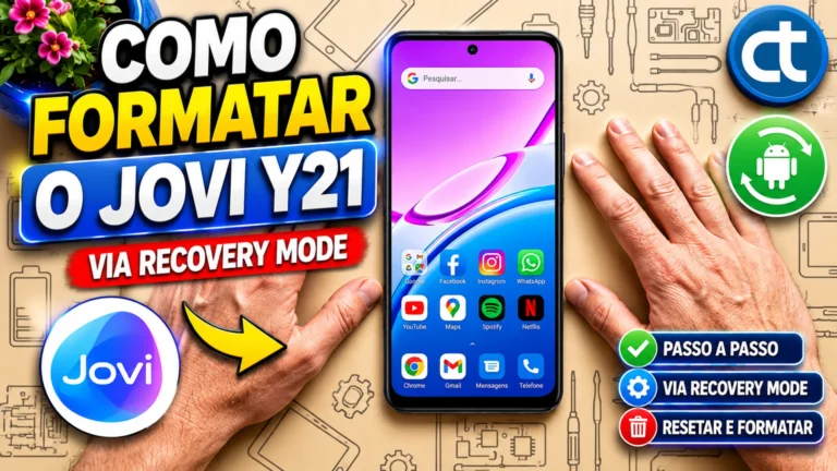 Como formatar JOVI Y21 (via recovery mode)