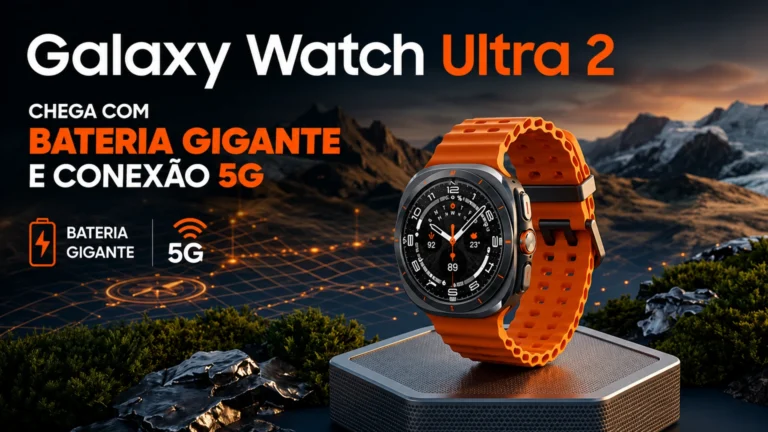 Galaxy Watch Ultra 2 pode chegar com 5G e bateria para até 3 dias