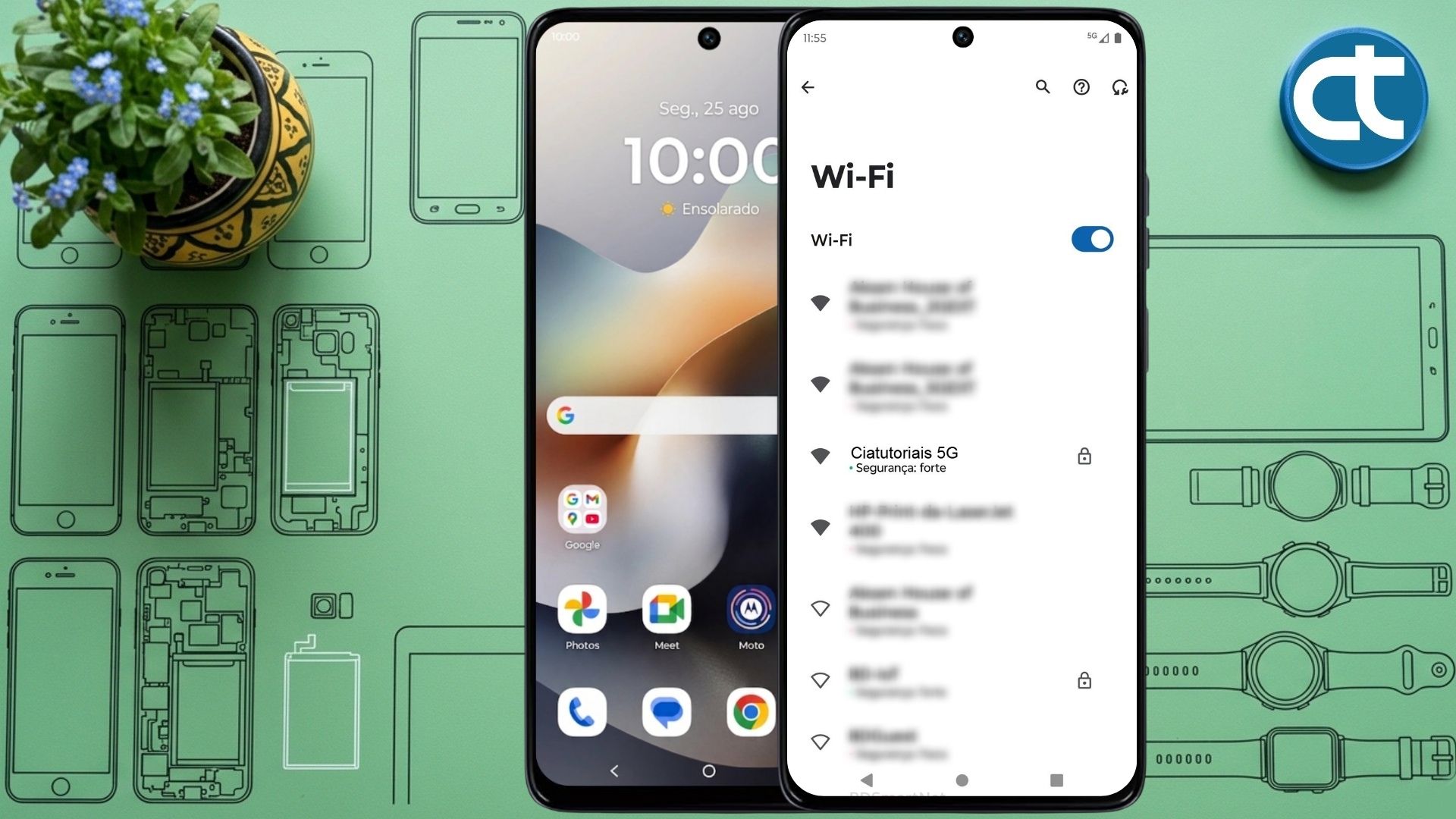 Motorola Moto G56: Como Conectar na Rede Wi-Fi