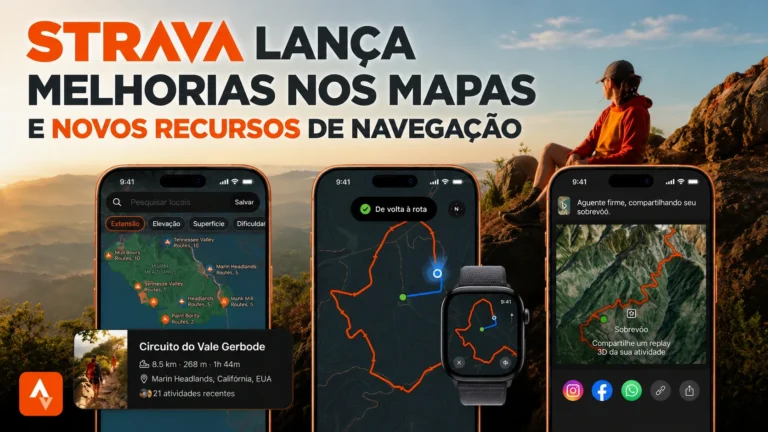 Strava anuncia mapas mais inteligentes e novas funções para assinantes