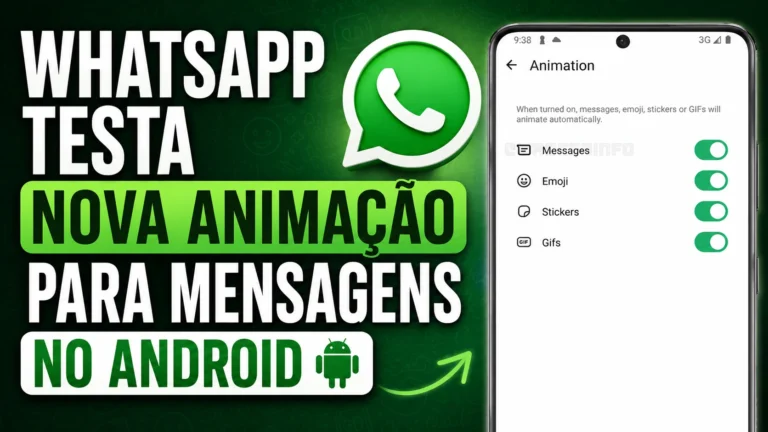 WhatsApp testa nova animação para mensagens no Android