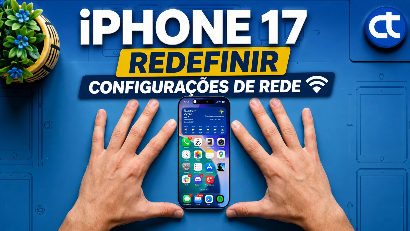 iPhone 17: Como redefinir as configurações de rede