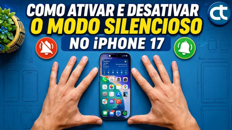 Como ativar e desativar o modo silencioso no iPhone 17